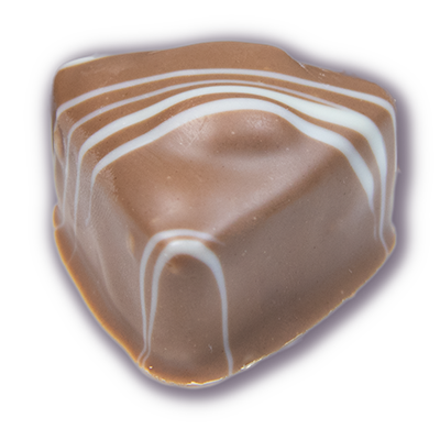 Praline Erdnussnougat mit ganzer Erdnuss